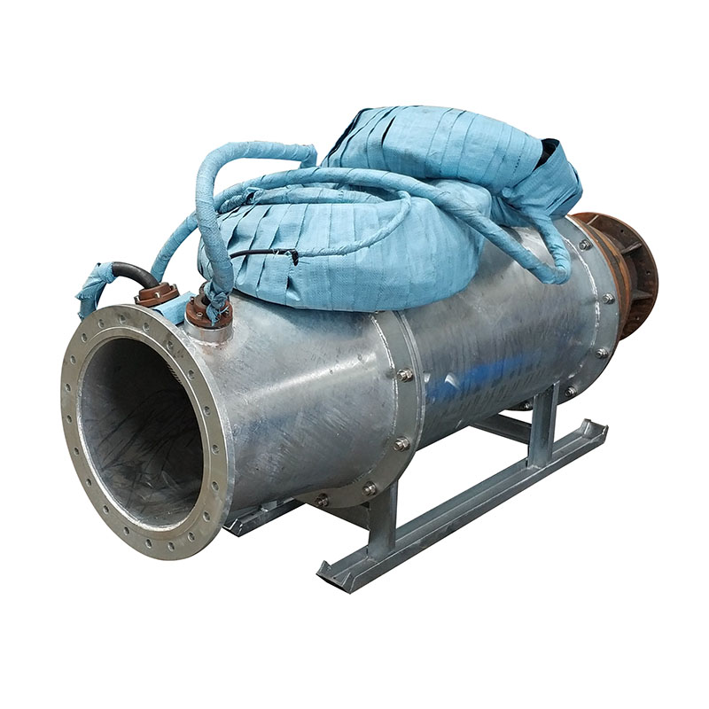 bomba de fluxo axial submersível tipo trenó galvanizado