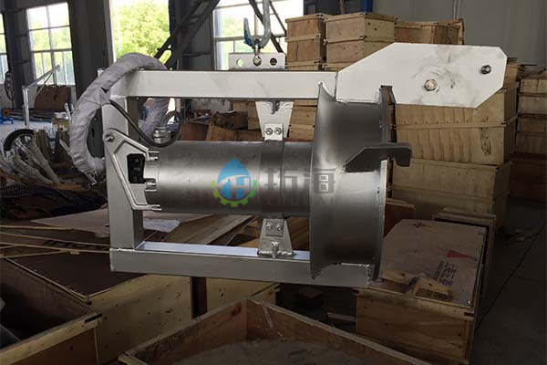 Misturador submersível de ferro fundido de baixa manutenção para remoção de nutrientes